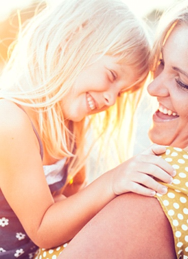 Mom and daughter, both possible candidates for Myobrace